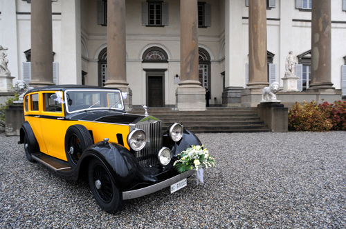 Il Servizio Rolls Royce di Villa Caroli Zanchi - La location ideale per matrimoni in Lombardia