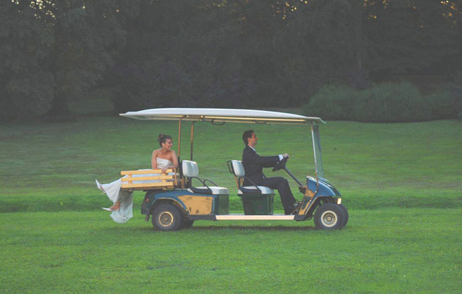 Golf car Villa Zanchi Milano