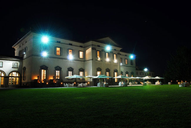Villa matrimoni di notte Bergamo
